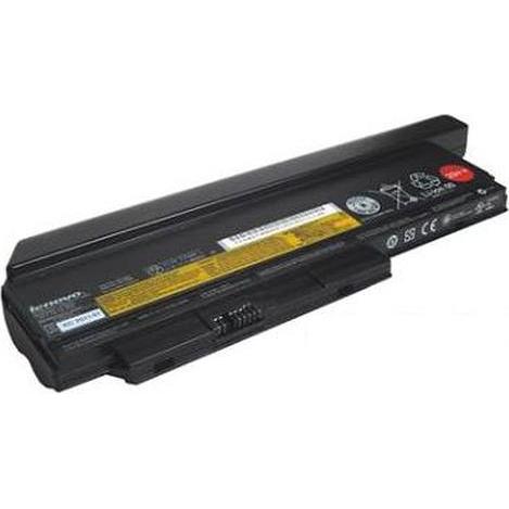 Lenovo ThinkPad Battery 29++ (9 Cell) X220 (9 Zellen, 9000 mAh), Notebook Akku, Schwarz