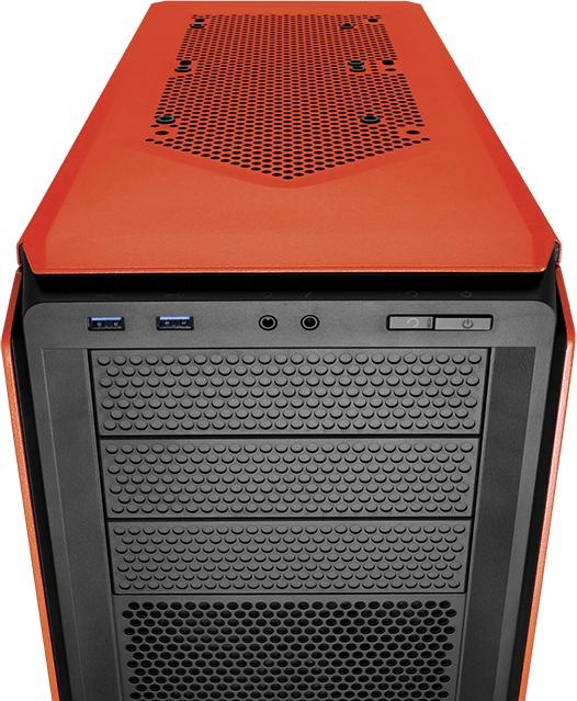 Produktbild Corsair Graphite 230T Midi- rebel orange (ATX, mATX, Mini-ITX)