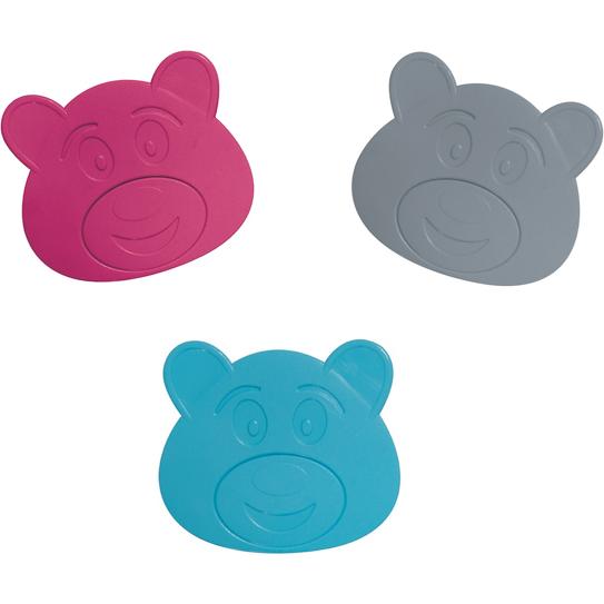 Thumbnail - spirella, Badewanneneinlage, Badematte Mini TEDDY 6 Stück (8.5 x 11.5 cm)