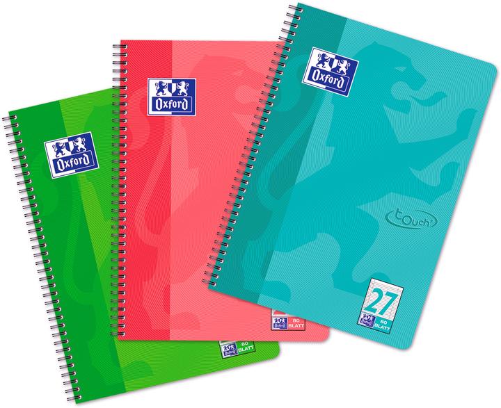 Immagine prodotto Oxford TOUCH - blocco del college (A4, Righe, Copertina morbida)