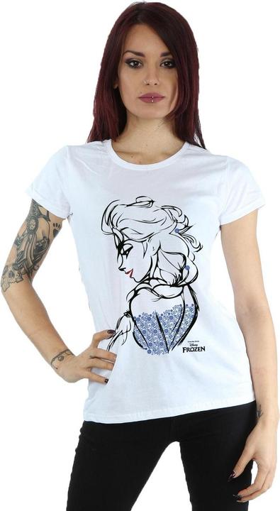 Produktbild Disney Frozen Elsa Sketch Mono TShirt (L)