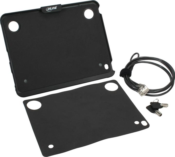 Actual product image InLine iPad holder/case mount for web tablet with security
