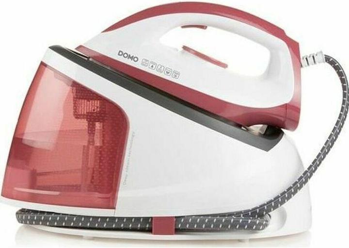 Productafbeelding Domo DO7114S Stoomstrijkstation 2200W Roze, Wit (2200 W, 120 g/min)