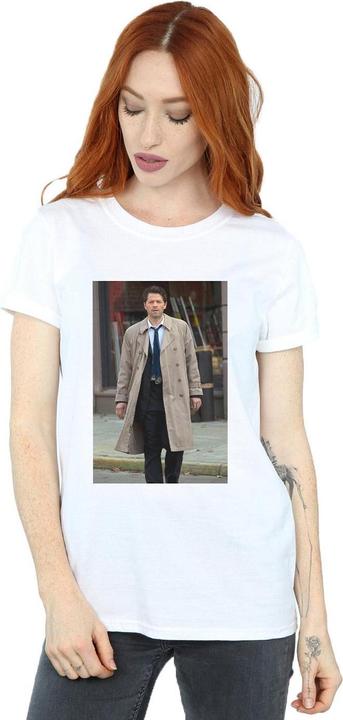 Immagine prodotto Supernatural Castiel Photograph Maglietta Ampia Donna (3XL)