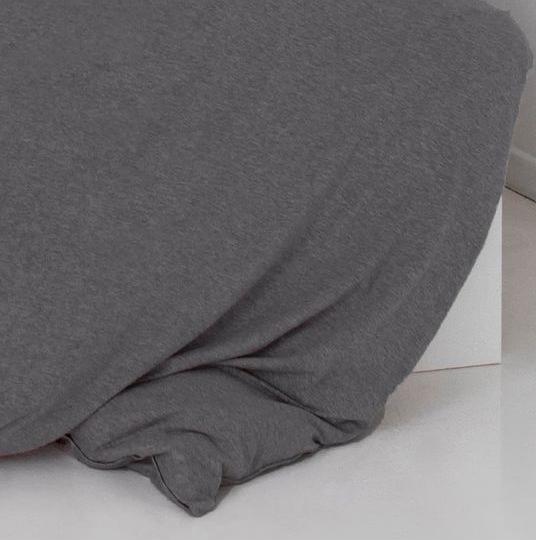 Produktbild Living Home Melange Jersey Uni (Bettwäsche Set, 160 x 210 cm, 65 x 100 cm)