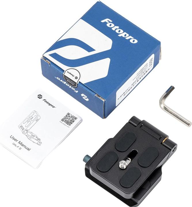 Actual product image Fotopro QAL F II Vertical Quick Release Plate (Tripod quick-release plate)