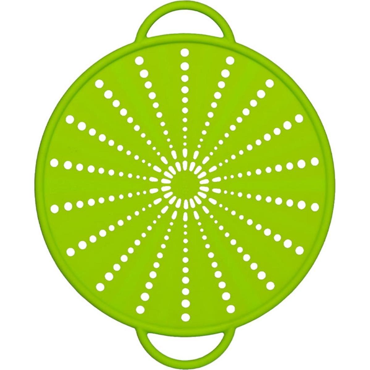 Emsa Spritzschutz 4in1 grün 26cm, Zubehör Kochgeschirr, Grün