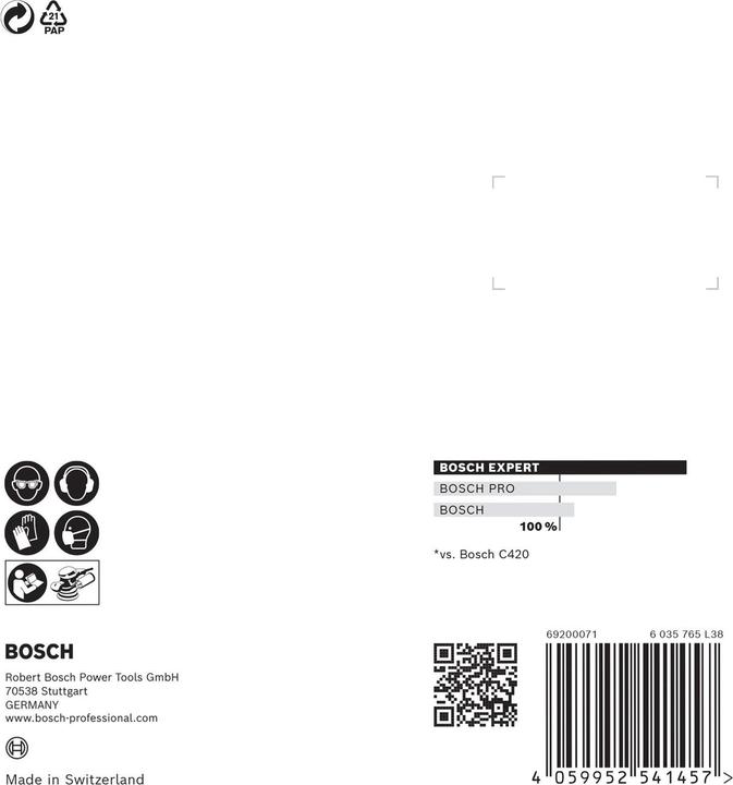 Actual product image Bosch Professional Zubehör Expert C470 (120)