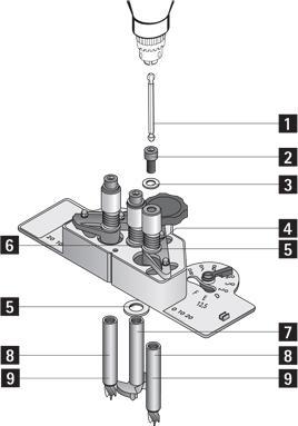 Immagine prodotto Hettich Viti allen M8x16 per DrillJig (1 pz.)