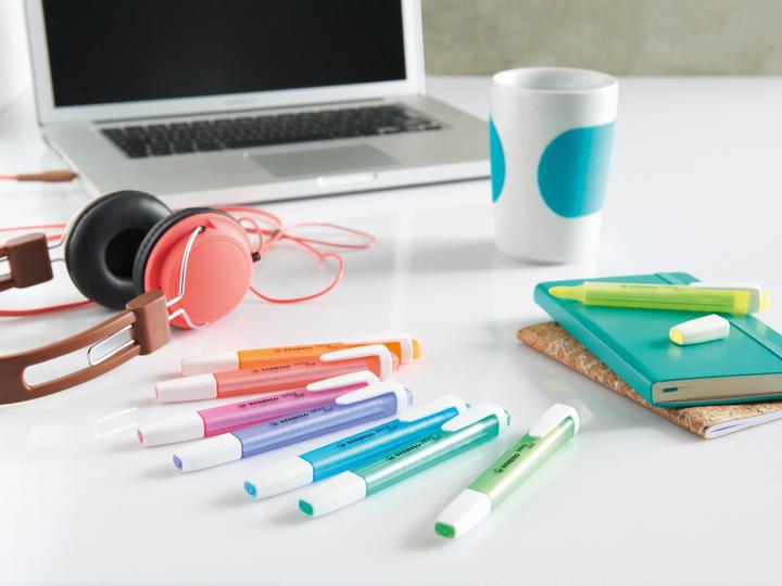 Produktbild STABILO Textmarker - swing cool - 10er Pack - orange (Orange, White, 4 mm, 1 x)
