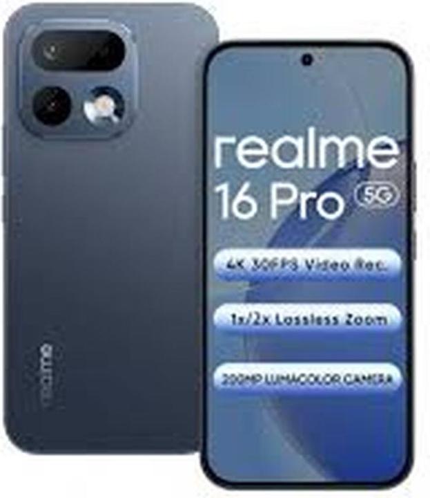 Immagine prodotto realme 16 PRO 5G 256GB 8GB (256 GB, Grigio ciottolo, 5G)