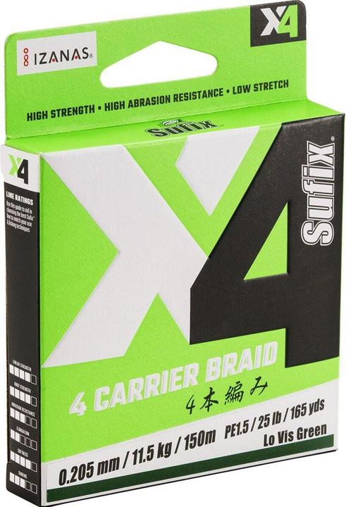 Actual product image Sufix Braid (x4)