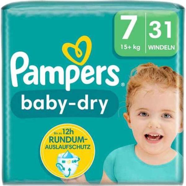 Produktbild Pampers Baby-Dry (Gr. 7, Tragepack, 31 Stück)