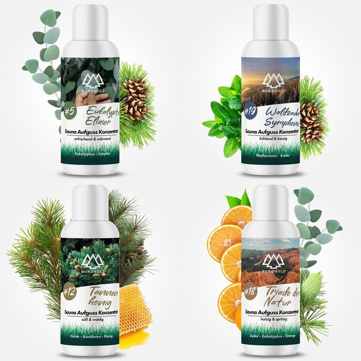 Immagine prodotto Nordholz Set di infusi per sauna - benessere respiratorio