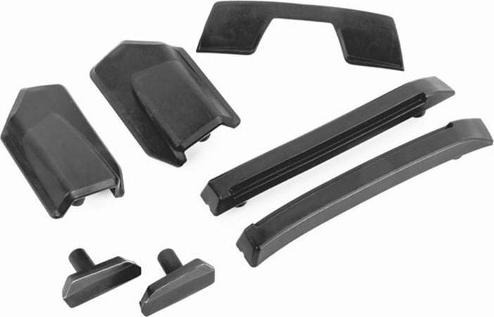 Image du produit Traxxas kit de renforcement de la carrosserie noir / skid-pads de toit (pour carrosserie #9511)