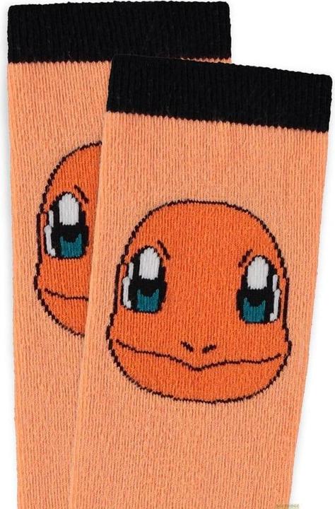 Produktbild Difuzed Socken 1 Paar Pokemon Charmander Nummer (Einzelpack, 35, 38)