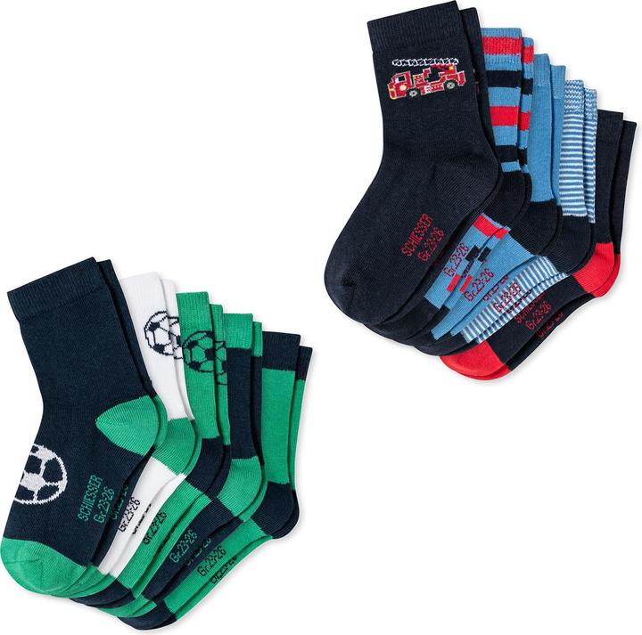 Actual product image Schiesser Leisure socks pattern mix (pack of 10, 19 - 22)