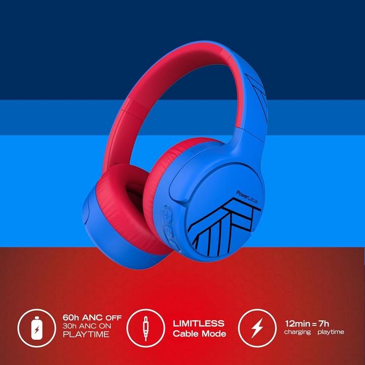Produktbild PowerLocus Tiger Bluetooth-Kinderkopfhörer mit ANC