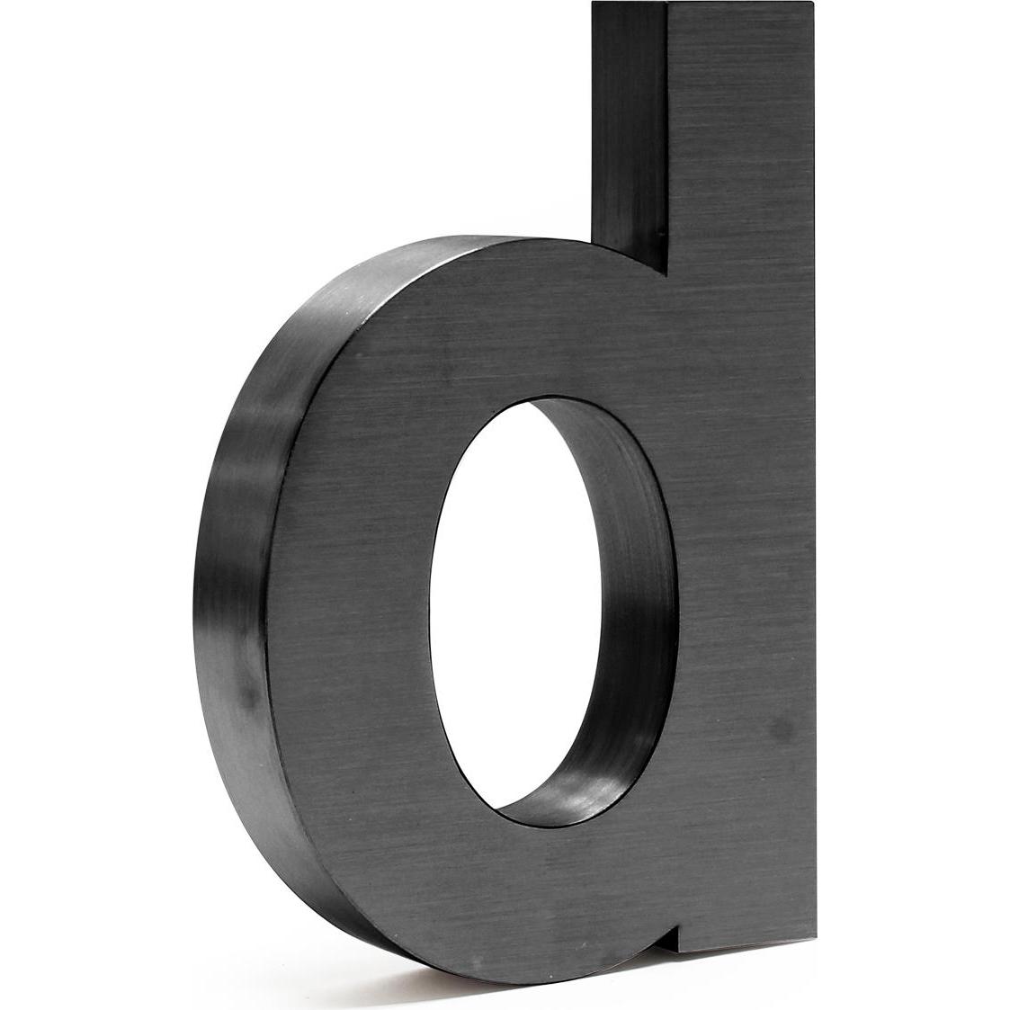 Wiltec, Hausnummer + Türschild, Hausnummer d Edelstahl Hausnummer modern 3D-Design rostfrei