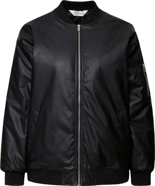 Immagine prodotto Studio Untold Blusotto in similpelle con colletto e zip (54)