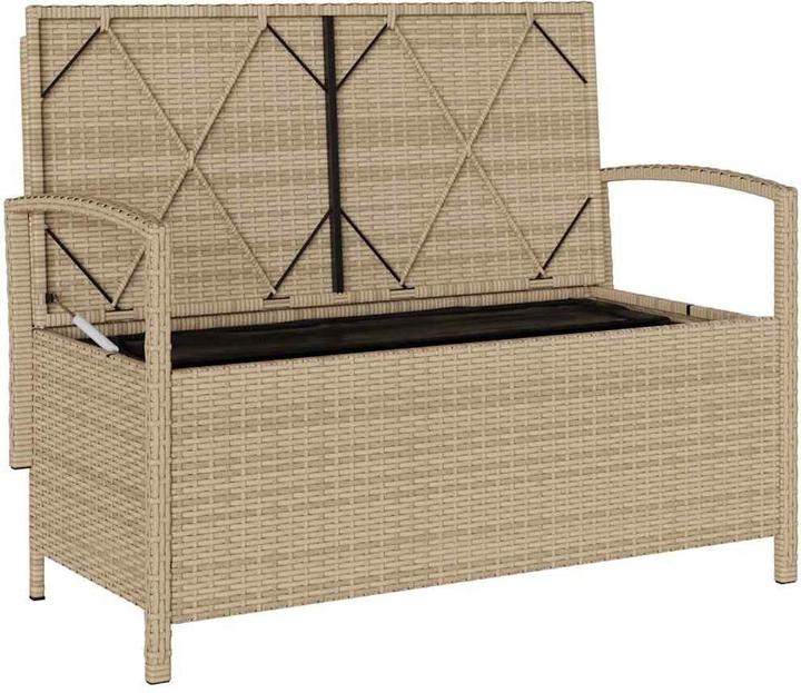 Actual product image vidaXL Gartenbank mit Stauraum