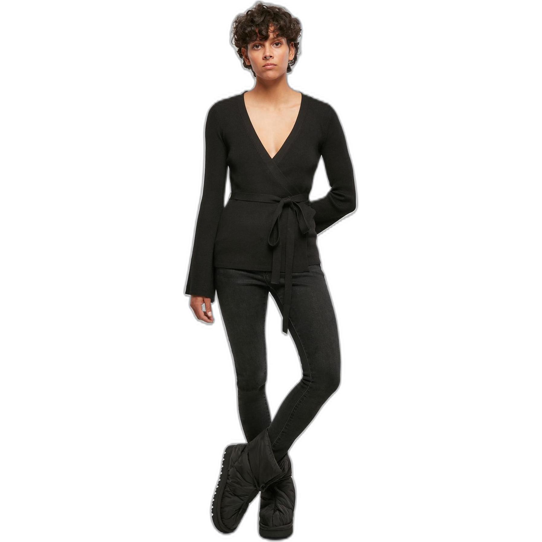 Thumbnail - Urban Classics, Damen, Pullover, Gt, Schwarz, (XXL)