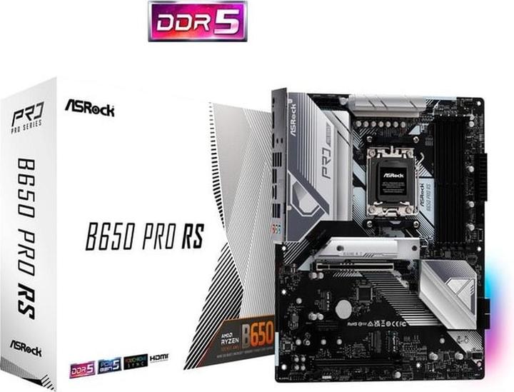 Actual product image AsRock B650 Pro RS (AM5, AMD B650, ATX)