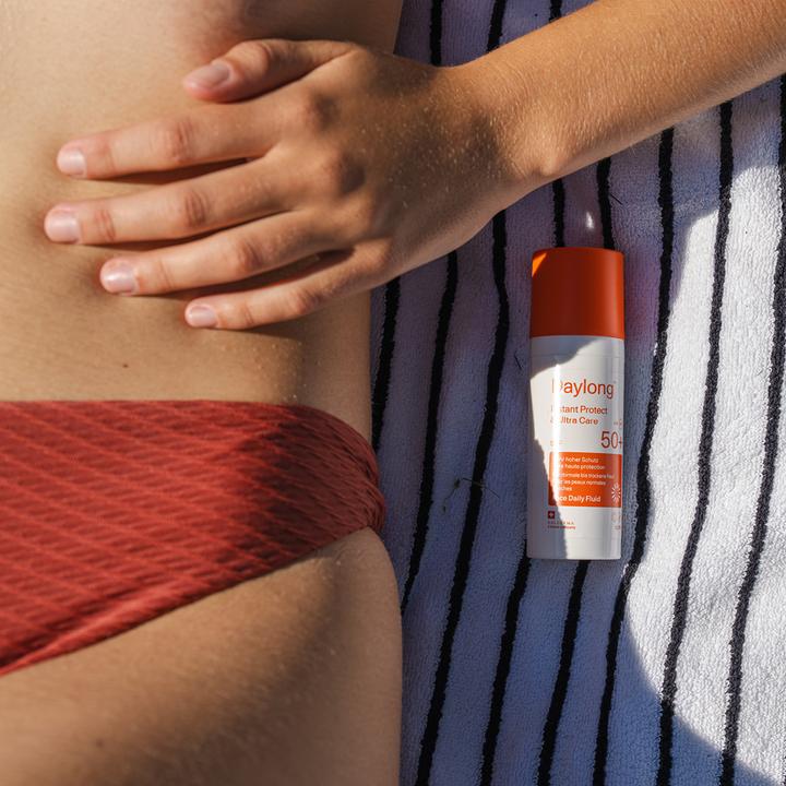 Actual product image Daylong Protect & Care (Sun cream face, SPF 50+, 50 ml, 93 g)