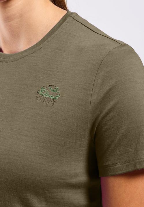 Actual product image Odlo Women's Raincloud Merino 160 T-Shirt Crew Neck S/S (L)