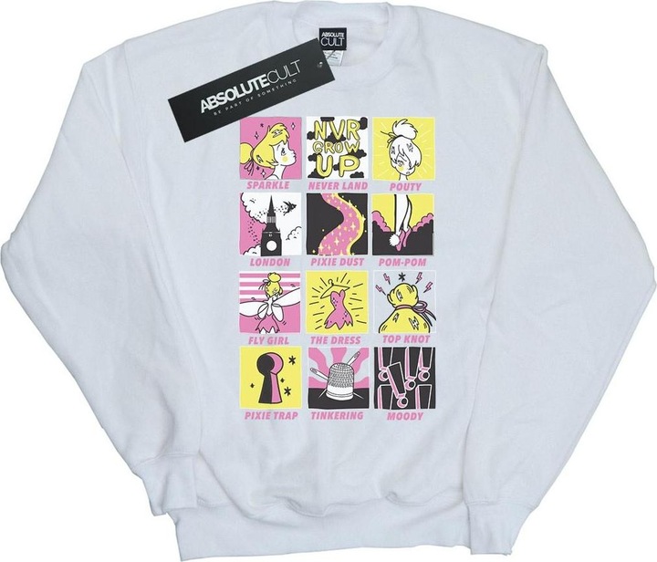 Produktbild Disney Tinkerbell Squares Sweatshirt (XL)
