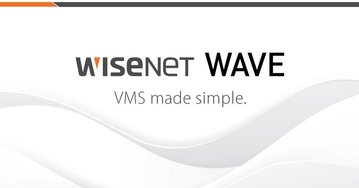 Actual product image Hanwha Channel license WAVE-PRO-01 1 channel