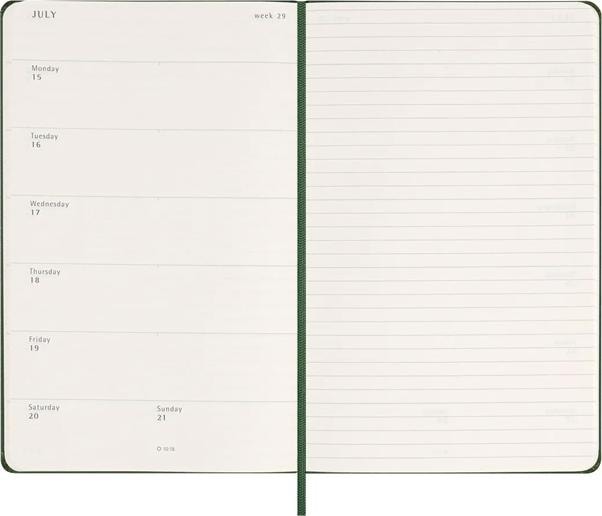 Actual product image Moleskine Notebook (A5, English)