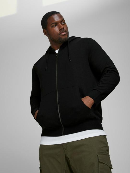 Produktbild Jack & Jones Durchgehender Reissverschluss Plus Size Hoodie (4XL, XXL)