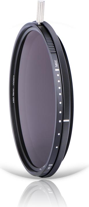 Produktbild Nisi Graufilter Vario Enhanced Pro Nano 5-9 stops 77 mm (77 mm, ND- / Graufilter)