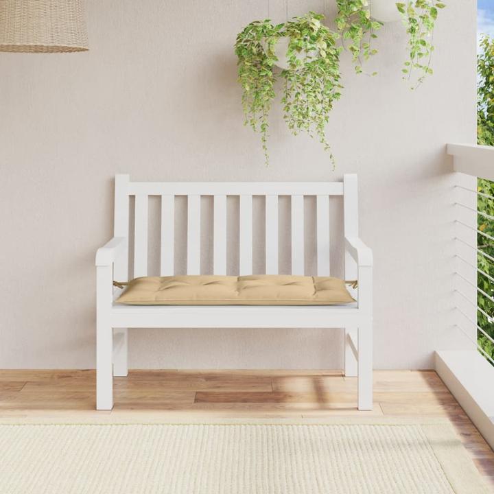 Image du produit VidaXL Housse de banc de jardin en tissu (100 x 50 x 7 cm)