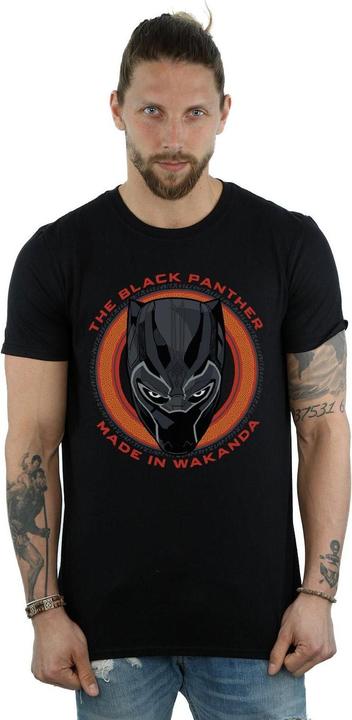 Image du produit Mens Black Panther Made in Wakanda Red T-Shirt (M)
