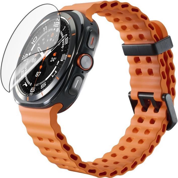 Hama Super Hybrid, Smartwatch Schutzfolie, Transparent
