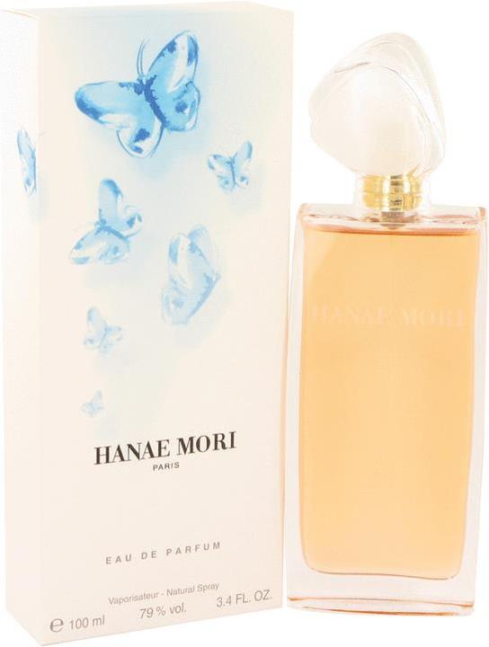 Actual product image Hanae Mori Women's Eau de Toilette Blue Butterfly 100ml (Eau de parfum, 100 ml)