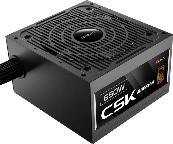 Actual product image Antec 650W CSK650DC EC 80+ BRONZE ATX (650 W)