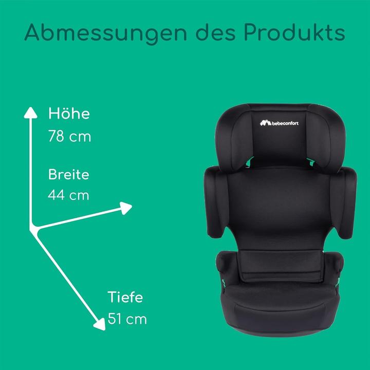 Produktbild Bebeconfort Road Safe I-Size Full Black (Kindersitz, ECE R129/i-Size Norm)