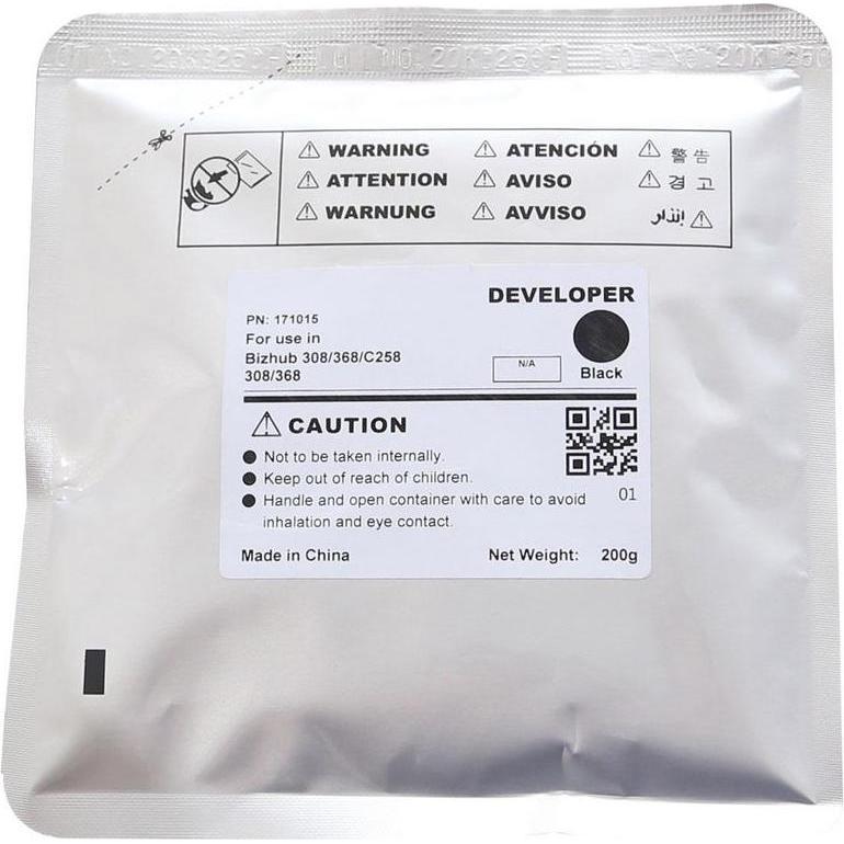 CoreParts Black Developer (200 g/m², 1 x), Fotopapier, Schwarz