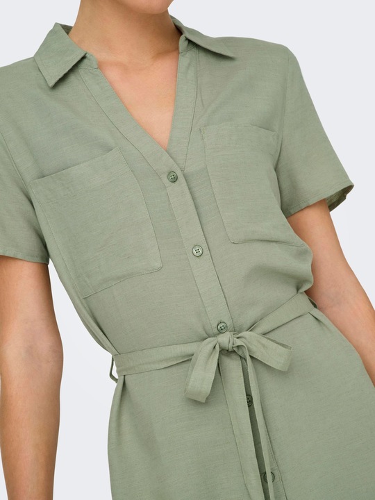 Produktbild JdY JDYCAYA Midikleid Hemdblusenkleid (M)