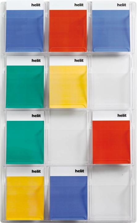 Helit Présentoir mural the clearly