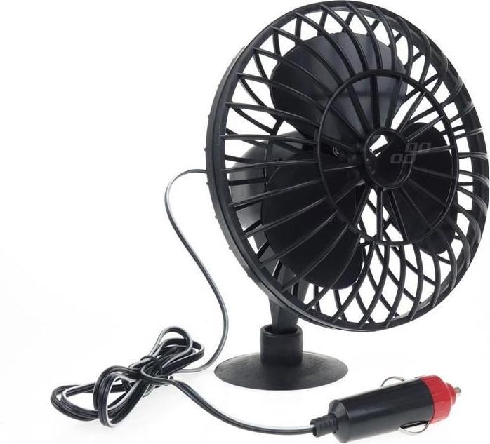 Actual product image Amio Fan, windmill automobilinis su suction cup miniFAN 12V