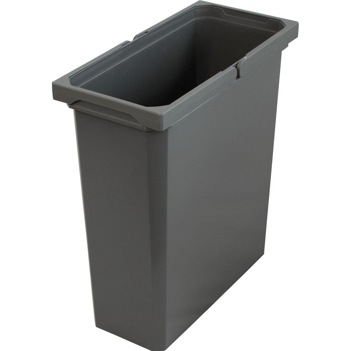 Vauth-Sagel VS ENVI Free Eimer 21 Liter Kunststoff lavagrau, Abfalleimer, Grau