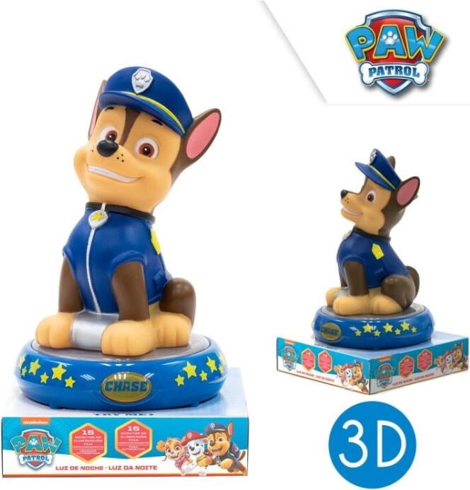 Actual product image Kids Licensing Chase night light