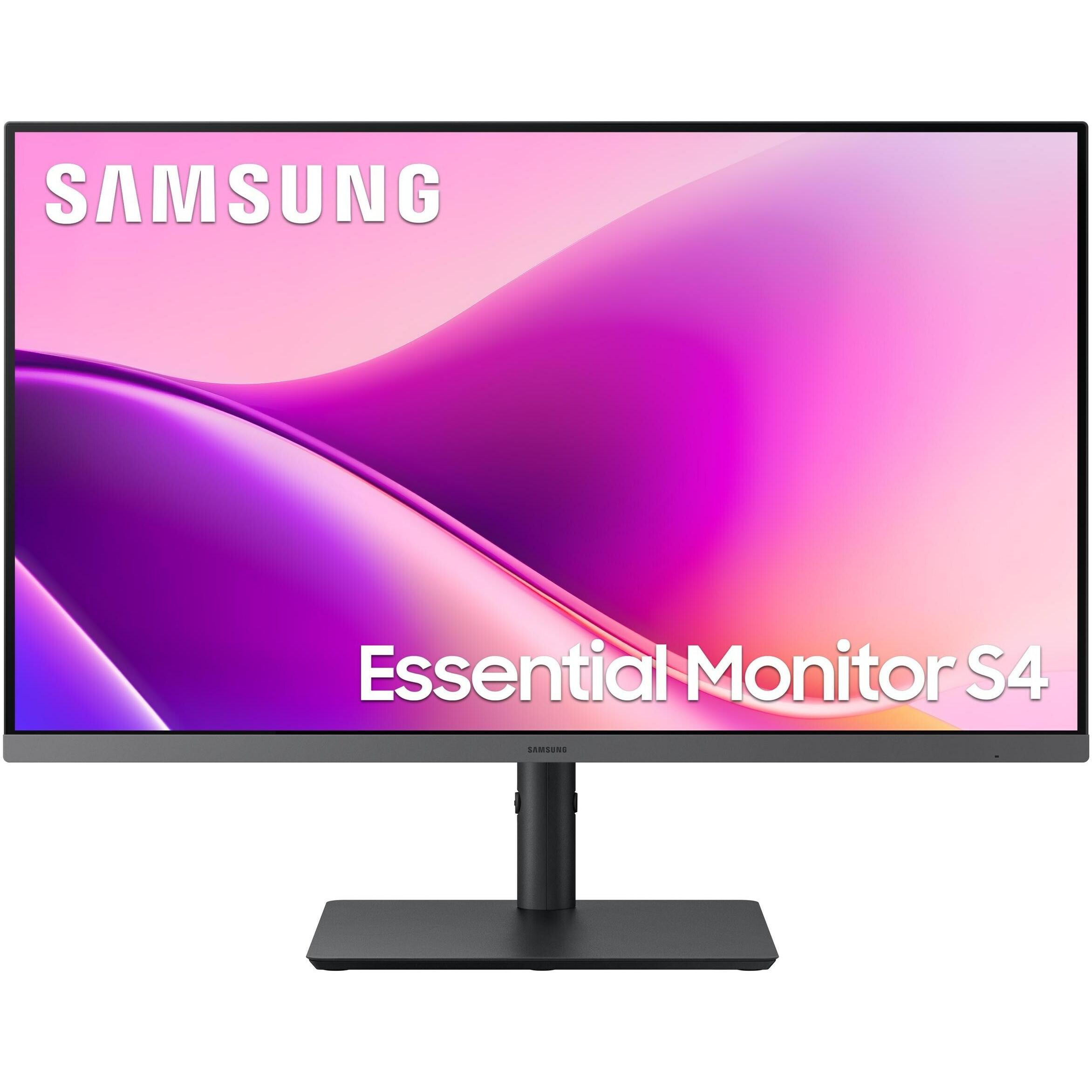 Samsung Essential  S4 - S43UF (1920 x 1080 Pixel, 27"), Monitor, Schwarz