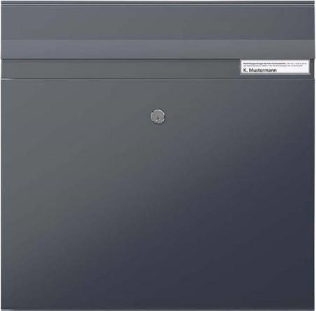 Siedle Module de boîte aux lettres BKM 611-4/4-0 AG gris anthracite