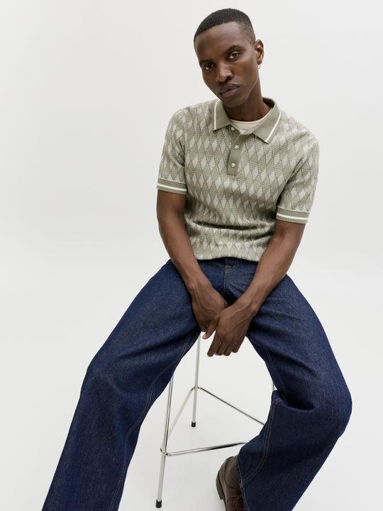 Produktbild Jack & Jones Jprbluzack Structure Knit Polo Ss Ln (M)