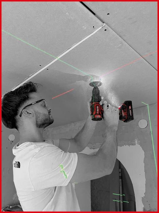 Produktbild KS Tools eMONSTER Brushless-Akku-Schlag-Bohr-Schrauber-Satz, 4-tlg | 18 Volt, 2 Akkus und Ladegerät